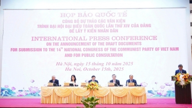 Công bố Dự thảo Báo cáo Chính trị trình Đại hội XIV của Đảng để lấy ý kiến nhân dân