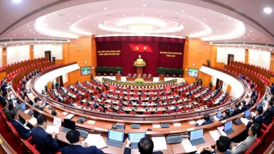 Thông cáo báo chí ngày làm việc thứ nhất Hội nghị lần thứ 14 Ban Chấp hành Trung ương Đảng khóa XIII