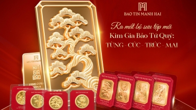 Bảo Tín Mạnh Hải lần đầu giới thiệu vàng 0,1 chỉ Tiểu Kim Cát