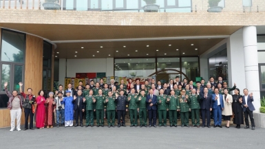 Kỷ niệm 81 năm thành lập Quân đội Nhân dân Việt Nam: Cuộc gặp gỡ của ký ức và tiếp nối truyền thống tại KCN Nam Cầu Kiền