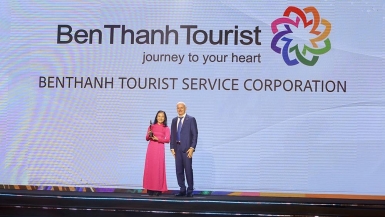 BenThanh Tourist nhận giải thưởng 'Nơi làm việc tốt nhất Châu Á năm 2024'