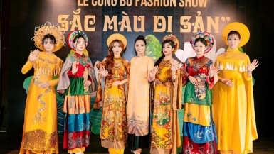 Fashion Show Sắc màu Di sản: Tôn vinh và quảng bá giá trị văn hóa truyền thống Việt Nam