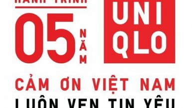 Uniqlo khởi động Chương trình Kỷ niệm 5 năm tại Việt Nam