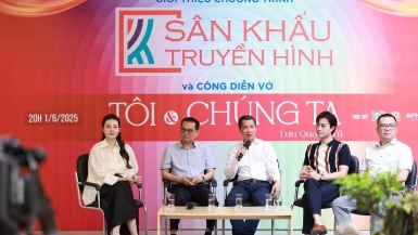 Đài Hà Nội ra mắt chương trình 'Sân khấu truyền hình' và công diễn vở kịch 'Tôi và chúng ta'