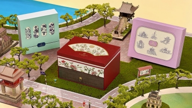 Sheraton Hanoi ra mắt bộ sưu tập bánh Trung thu “Thu sắc kinh kỳ” đậm chất Hà Nội