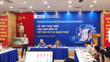 Tham vấn về kết quả khảo sát hộ kinh doanh thực hiện hóa đơn điện tử
