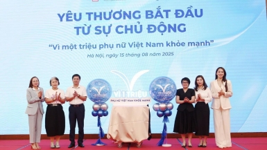 Ra mắt Quỹ 'Vì một triệu phụ nữ Việt Nam khỏe mạnh'