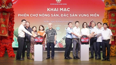 Khai mạc phiên chợ nông sản, đặc sản vùng miền năm 2025