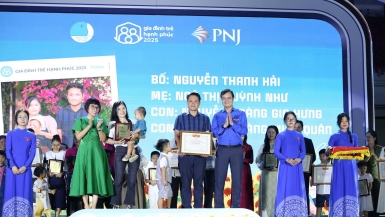 'Viết hành trình yêu thương – Tôn vinh những gia đình trẻ hạnh phúc Việt Nam 2025'