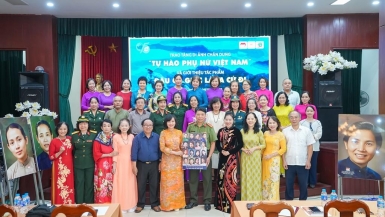 'Tự hào phụ nữ Việt Nam' phục dựng chân dung các nữ anh hùng, liệt sĩ