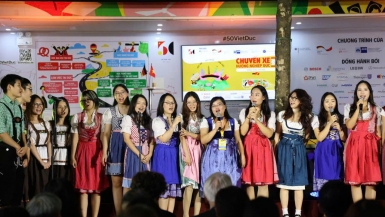 Độc đáo Lễ hội Deutschlandfest tại phố đi bộ hồ Hoàn Kiếm