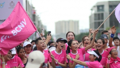 Giải Chạy Hồng 2025: Chung nhịp chạy , nối dài nghị lực sống vì cộng đồng