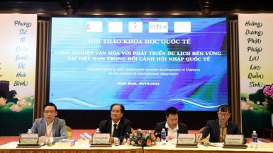 Xây dựng hệ sinh thái công nghiệp văn hoá gắn kết với chuỗi giá trị du lịch của từng địa phương