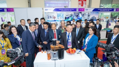 Khai mạc Triển lãm Quốc tế Điện tử và Thiết bị thông minh Việt Nam 2025