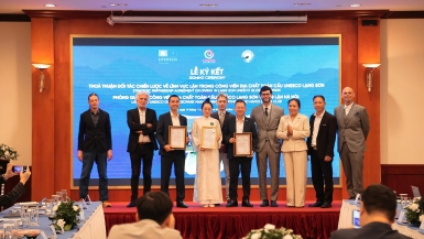 Công bố bản đồ 2 hang động thuộc Công viên địa chất Lạng Sơn