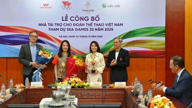Vietnamobile và Cốc Cốc tài trợ Đoàn Thể thao Việt Nam dự SEA Games 33 tại Thái Lan