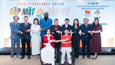 Ra mắt Chuỗi giải ParaNatuh Pickleball với chủ đề “Thể thao hoà nhập”