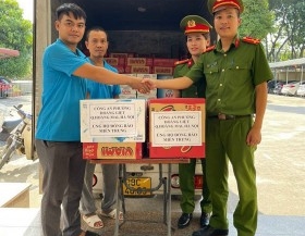 Chủ tịch xã ở Hà Tĩnh gửi thư cảm ơn CA phường Hoàng Liệt vì người dân vùng lũ