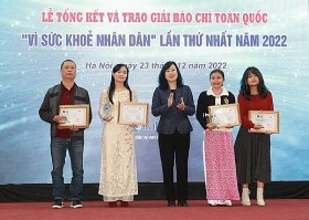 Trao Giải báo chí toàn quốc “Vì sức khỏe nhân dân”