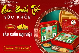 Set quà Tết Tảo xoắn Đại Việt