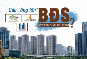 Các “ông lớn” bất động sản Vinhomes, Novaland, GP.Invest đã kiến nghị gì với Thủ tướng?
