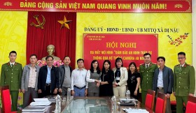 Hà Nội: Ra mắt mô hình camera an ninh tại xã Dị Nậu, huyện Thạch Thất