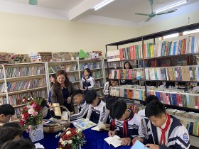 Khai trương thư viện Búp sen xanh tại quê hương Nhà văn Sơn Tùng
