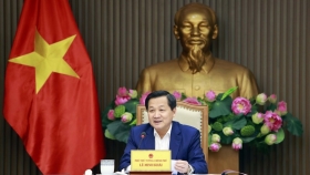 Phó Thủ tướng Lê Minh Khái họp về Đề án cơ cấu lại Tập đoàn Công nghiệp Than - Khoáng sản Việt Nam