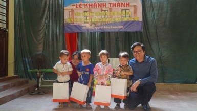 Quỹ Toyota Việt Nam xây trường học cho trẻ em tỉnh Bắc Kạn và Nghệ An