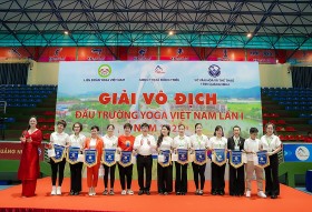 Khai mạc giải Vô địch đấu trường Yoga Việt Nam 2023