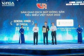 Tùng Bách Land đạt Giải 'Sàn giao dịch bất động sản tiểu biểu Việt Nam 2022'