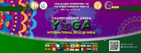 Giải Vô địch Đấu trường Yoga quốc tế 2023 tổ chức tại Ấn Độ