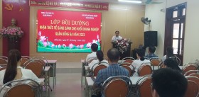 Đảng ủy Khối Doanh  nghiệp Quận Đống Đa tổ chức lớp Bồi dưỡng nhận thức về Đảng năm 2023