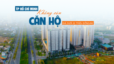 TP Hồ Chí Minh: Không còn căn hộ giá dưới 20 triệu đồng/m2