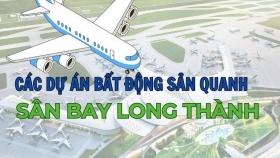 [Inforgraphic] Điểm danh các dự án đang triển khai quanh sân bay Long Thành – Đồng Nai