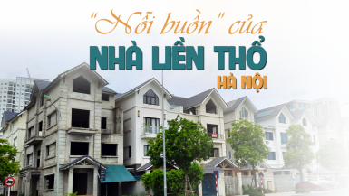 “Nỗi buồn” của nhà liền thổ Hà Nội