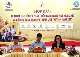 Festival Bảo tồn và phát triển Làng nghề Việt Nam 2023 diễn ra từ ngày 9 đến 12/11/2023