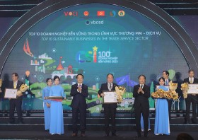 Aeon Việt Nam vào Top 3 doanh nghiệp phát triển bền vững ngành thương mại - dịch vụ