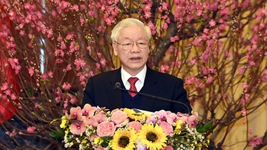 Toàn văn phát biểu của Tổng Bí thư, Chủ tịch nước Nguyễn Phú Trọng chúc Tết lãnh đạo và nguyên lãnh đạo Đảng, Nhà nước, MTTQ