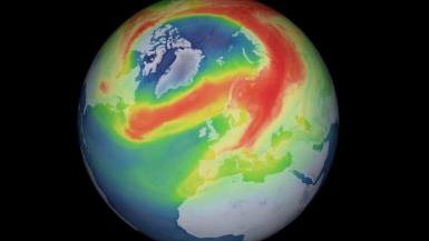 Lỗ thủng ozone lớn nhất Bắc Cực đã được vá