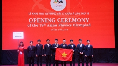 Khai mạc kỳ thi Olympic Vật lý Châu Á lần thứ 19