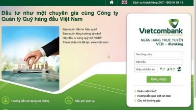 Nhận diện đúng website ngân hàng để không bị mất cắp thông tin