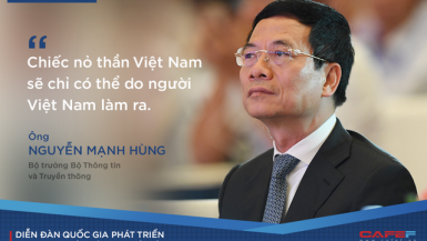 Bộ trưởng Nguyễn Mạnh Hùng: Trung Quốc có startup công nghệ sản xuất tên lửa tái sử dụng, tại sao kỹ sư Việt Nam không thể làm điều tương tự?