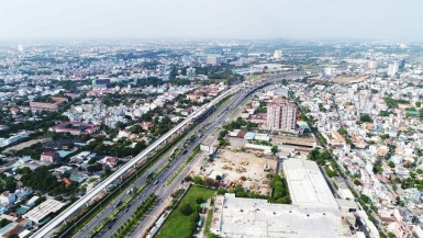 Đã hoàn thành hơn 70% tổng khối lượng thi công dự án Metro số 1