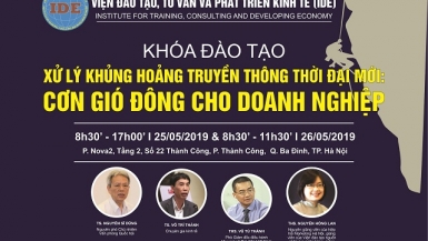 Xử lý khủng hoảng truyền thông thời đại mới:  
Cơn gió đông cho doanh nghiệp