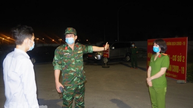 Hà Nam: 100% cán bộ, chiến sĩ lực lượng vũ trang tham gia phòng chống dịch