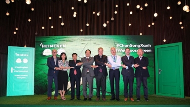 HEINEKEN Việt Nam: Chọn Sống Xanh và tiếp tục vị thế dẫn đầu về phát triển bền vững