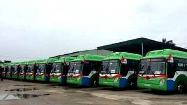 Thêm 4 tuyến buýt sử dụng nhiên liệu sạch CNG