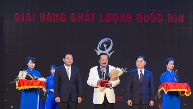 CEO Trần Quí Thanh:   
“Giải Vàng Chất lượng quốc gia khẳng định doanh nghiệp sản xuất, kinh doanh sản phẩm, dịch vụ đẳng cấp thế giới”