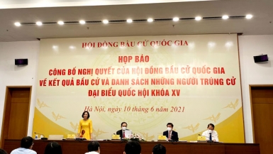 Công bố danh sách 499 người trúng cử đại biểu Quốc hội khóa XV